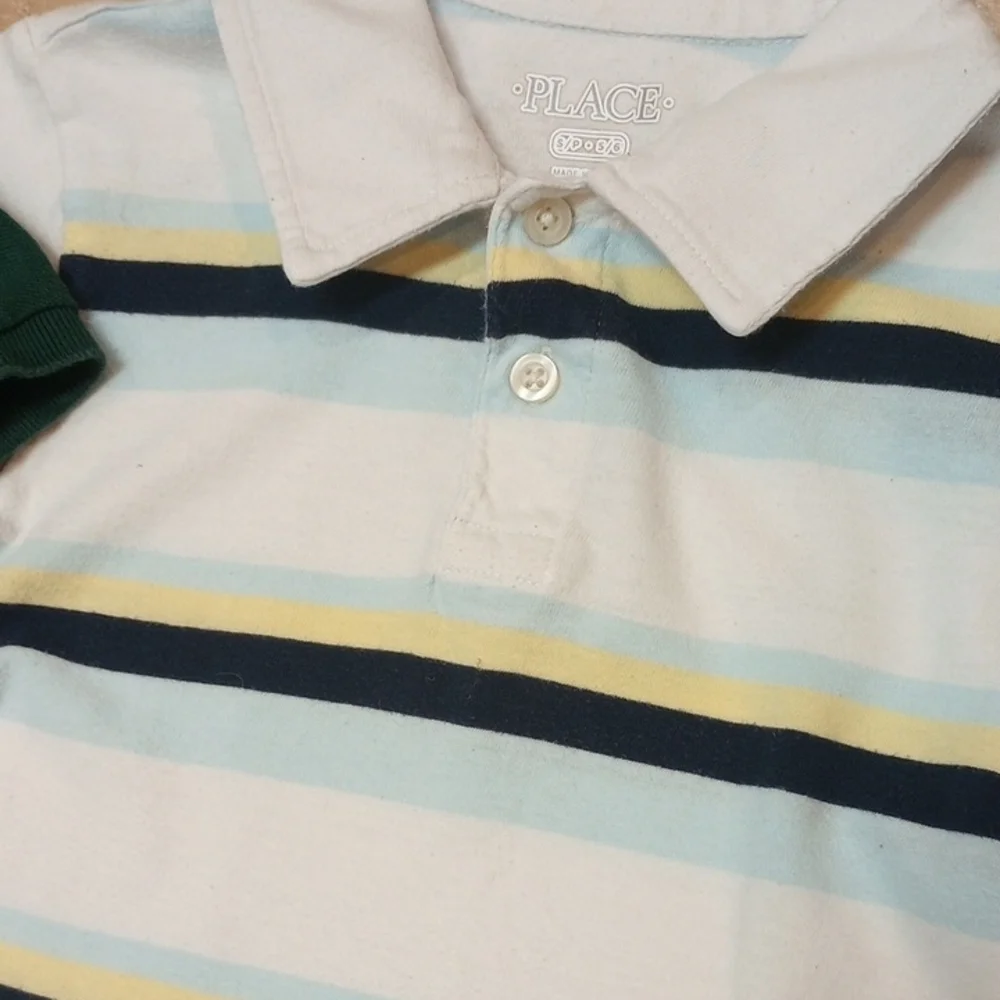 Janie and Jack Boys Rash Guard With Polo & Tee Bundle - Picture 8 of 13